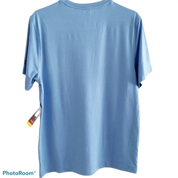 𝅺SPEEDO Blue Swim Tee with UPF Protection NWTSize S - Picture 3 of 8